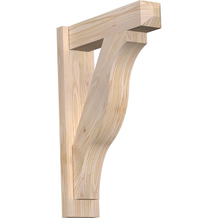 Ekena Millwork Funston Smooth Craftsman Outlooker, Douglas Fir, 5 1/2"W x 20"D x 28"H OUT06X20X28FST04SDF